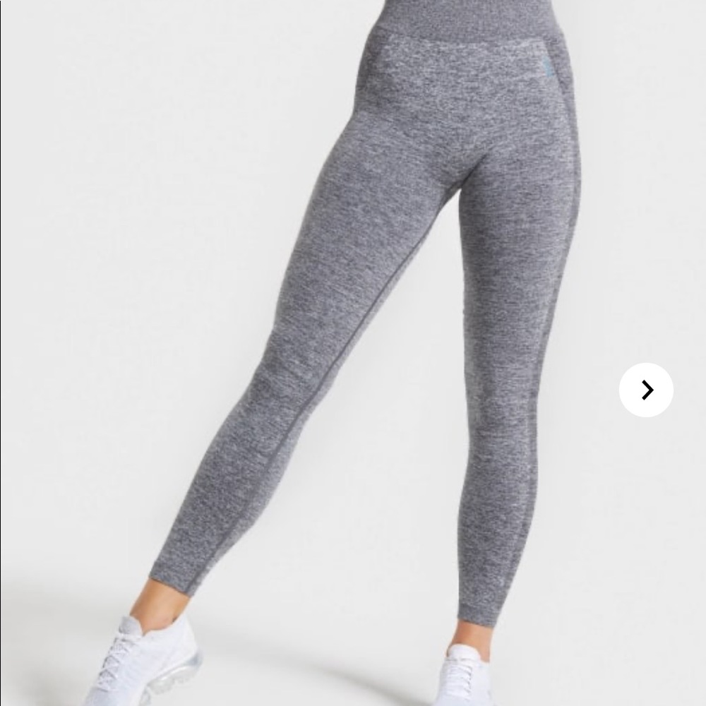 Gymshark Flex High Wasted Leggings Charcoal/Teal